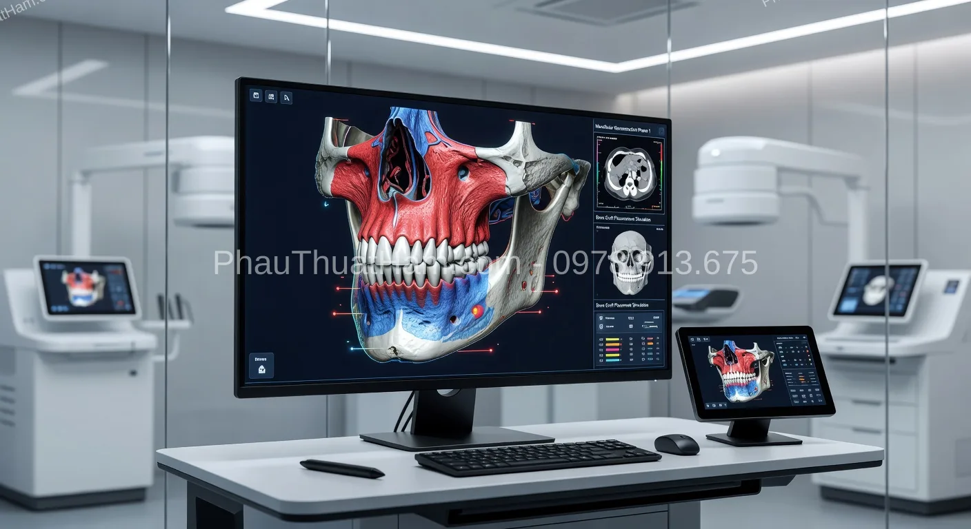 lập kế hoạch phẫu thuật hàm 3D
