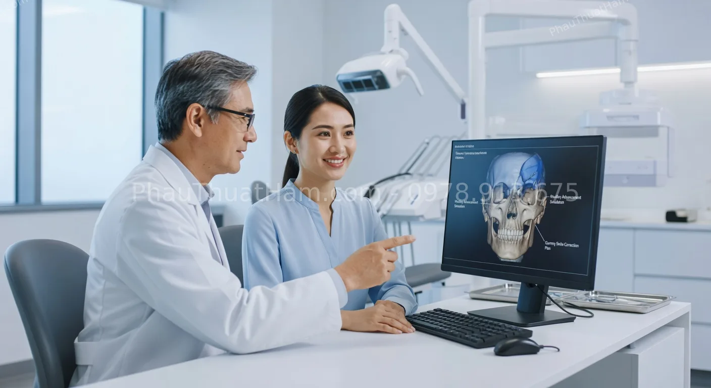 phẫu thuật cười hở lợi hàm hô